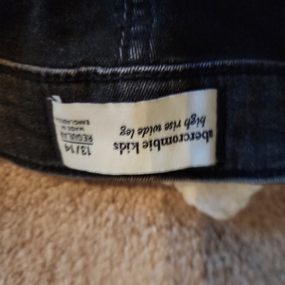 Abercrombie & Fitch Men's Dark Gray Jeans